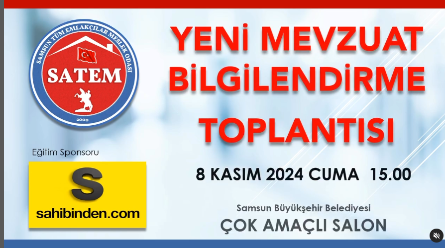 Yeni Mevzuat Bilgilendirme Toplantısı